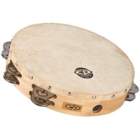 Read more about the article CP Wood 10″ Calfskin Tambourine Double Row