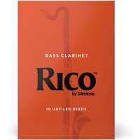 Rico by DAddario Bass Clarinet Reeds 2 (10 Pack)