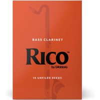 Rico by DAddario Bass Clarinet Reeds 2.5 (10 Pack)
