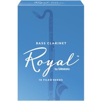 Royal by DAddario Bass Clarinet Reeds 1.5 (10 Pack)