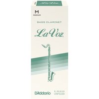 DAddario La Voz Bass Clarinet Reeds Medium (5 Pack)