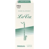 DAddario La Voz Bass Clarinet Reeds Medium Hard (5 Pack)