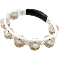 LP Cyclops Tambourine Hand Held - White