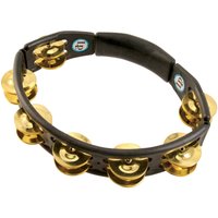 LP Black Cyclops Handheld Tambourine Brass Jingles