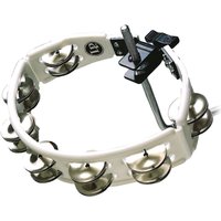 LP White Cyclops Tambourine Steel Jingles