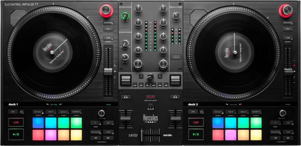 hercules t7 dj controller for the budgets