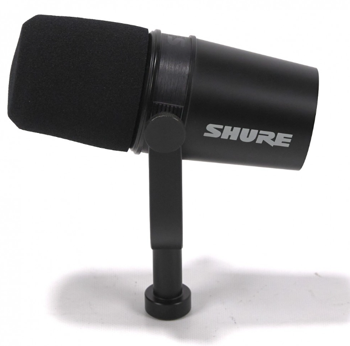 Shure microphone for podcasting